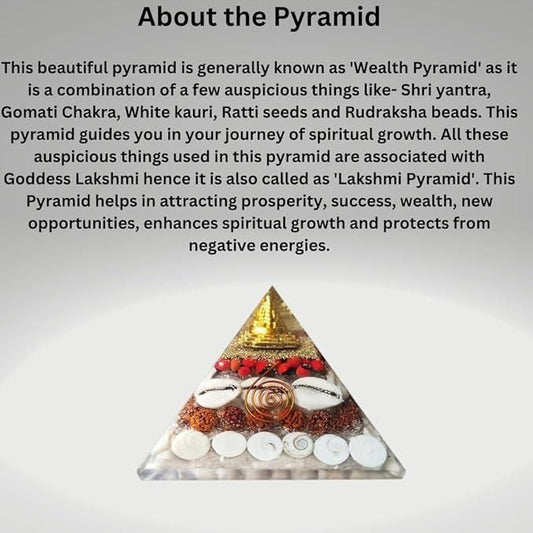 Crystal Wealth GomaPyramidti Chakra Shree Yantra